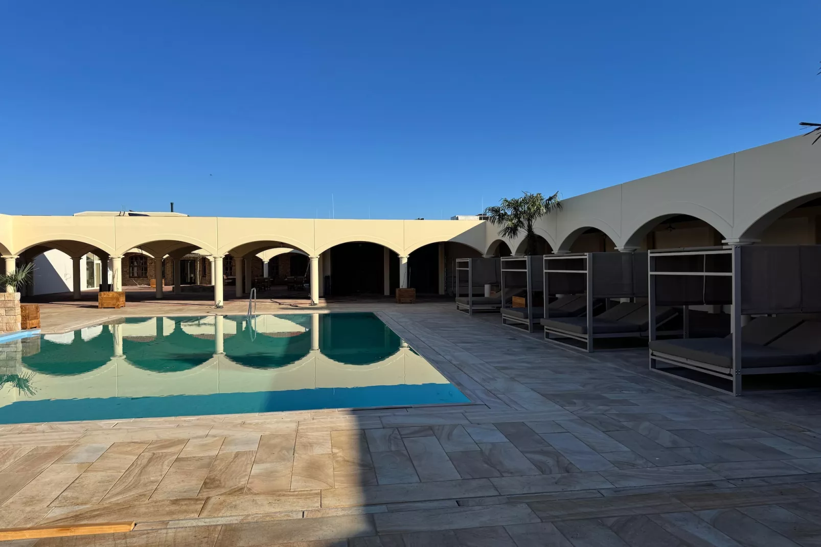 Hausboot - Swimming pool