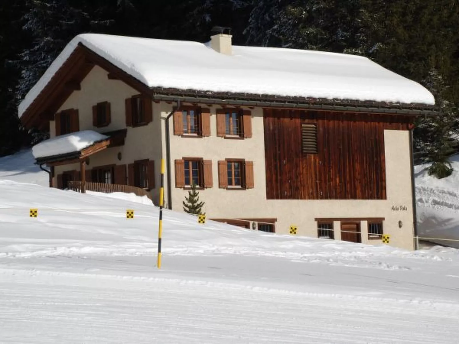 Ski in & Ski out Alphütte-Maiensäss Acla Pala Lenzerheide - Dehors