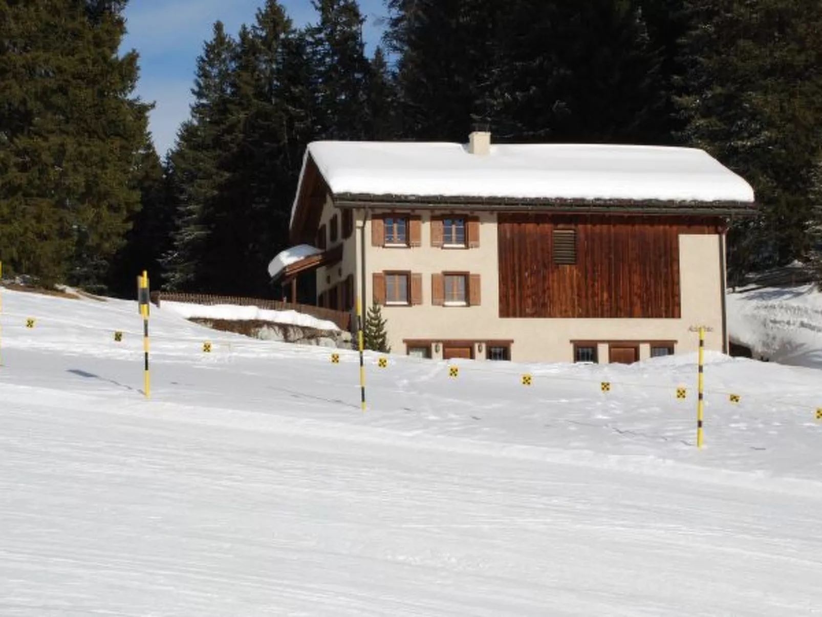 Ski in & Ski out Alphütte-Maiensäss Acla Pala Lenzerheide - Dehors