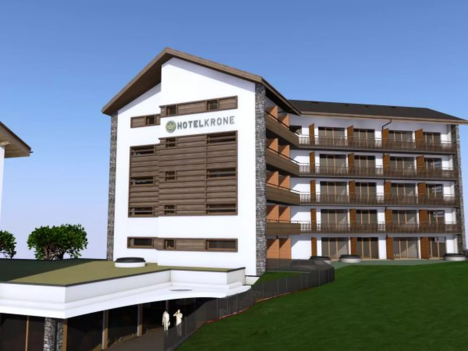 Krone Churwalden für 6 Personen - Outside