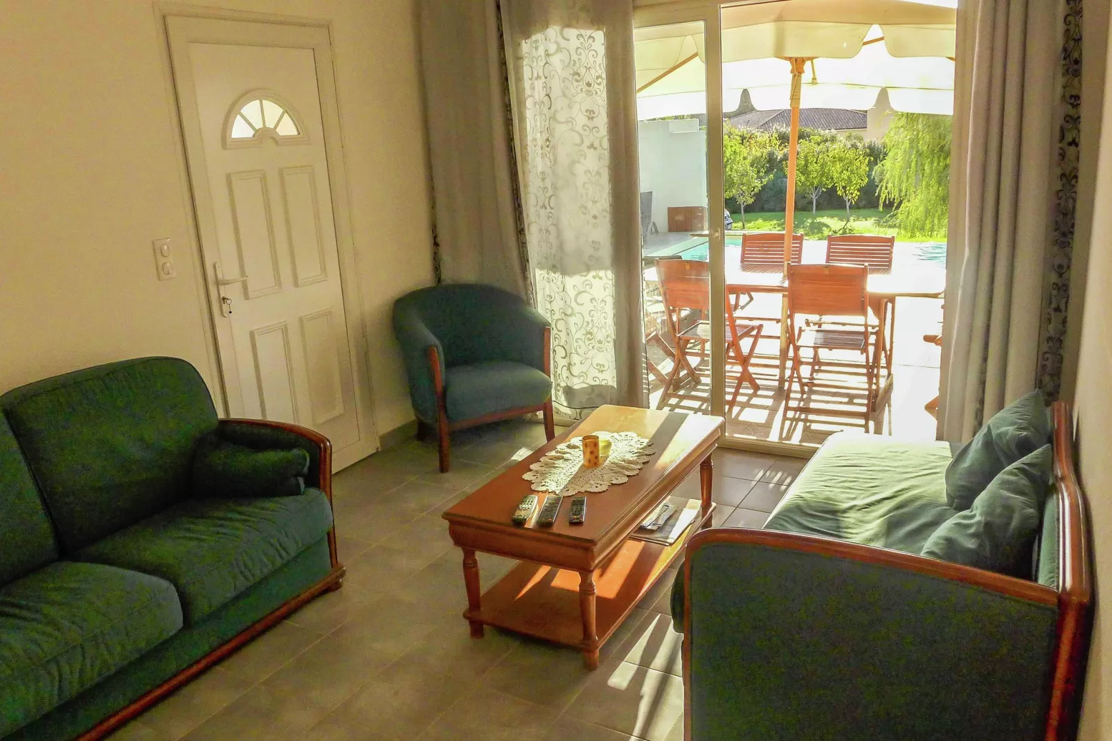 Belle villa avec piscine privée - NARBONNE-Wohnzimmer