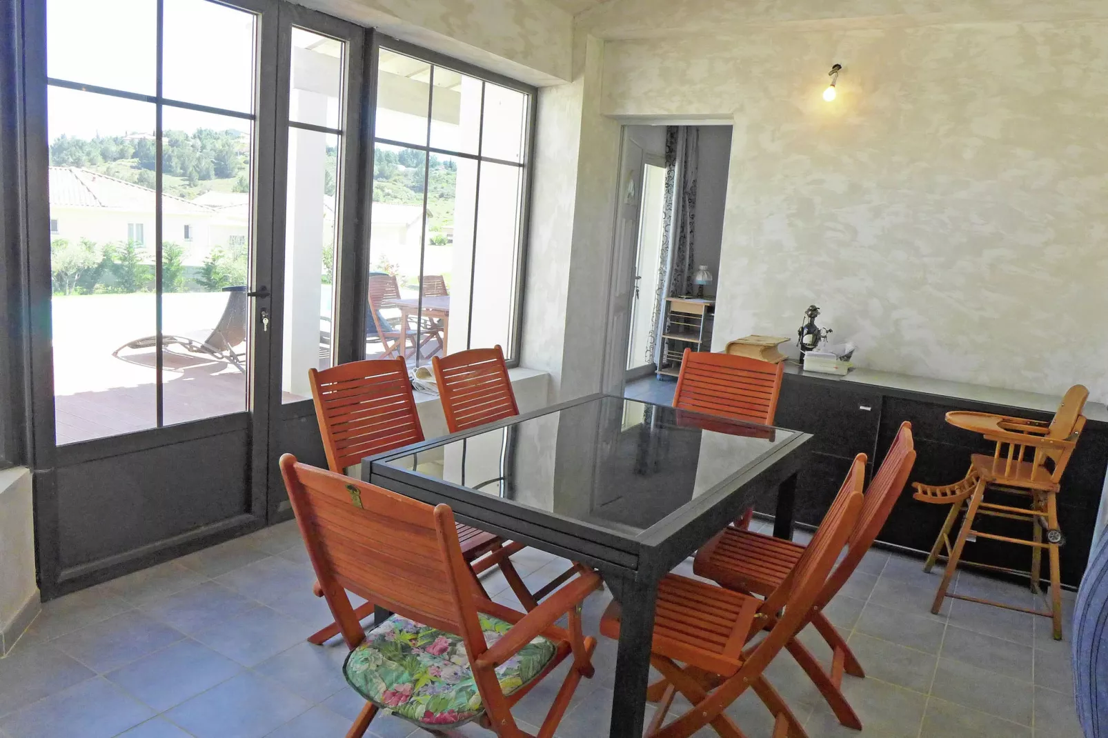 Belle villa avec piscine privée - NARBONNE-Esszimmer