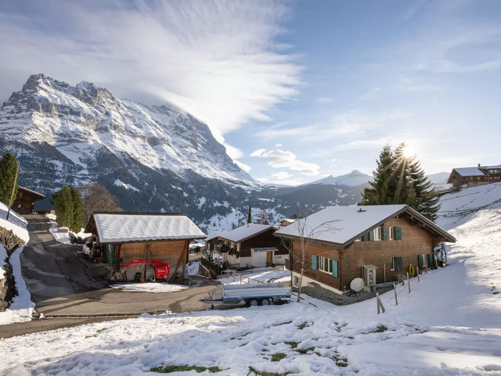 Chalet Bienli Oben - Outside