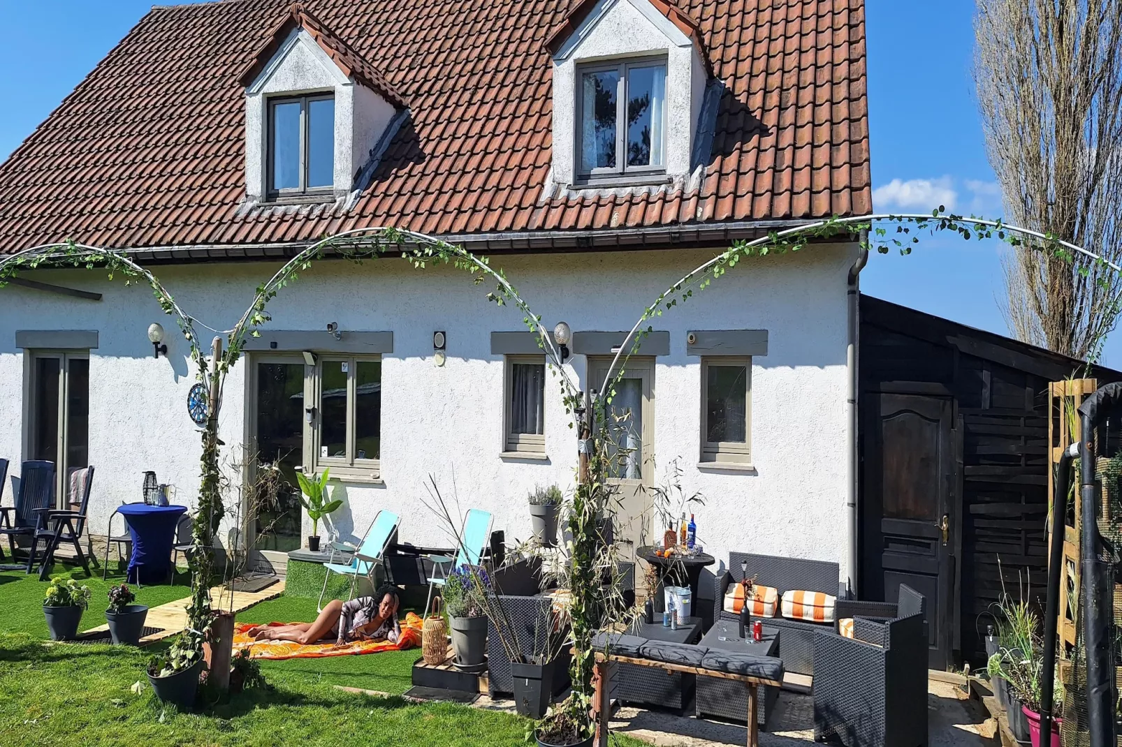 Ardennes Bleu 4 pers maximum - Außenbereich Sommer