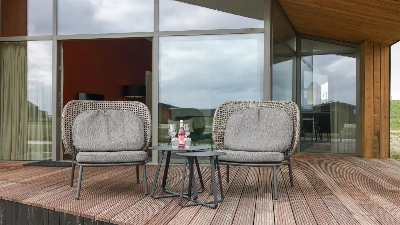 Natuurhuis Rietveer - Terrasse/Balkon