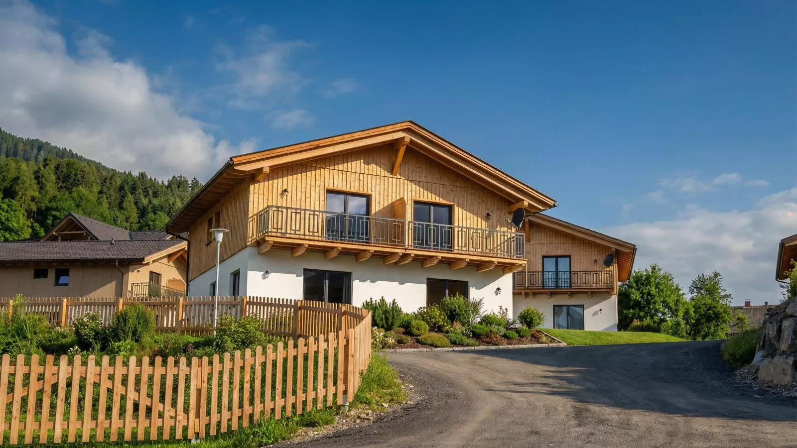 Obermöschach 1B - Außenbereich Sommer