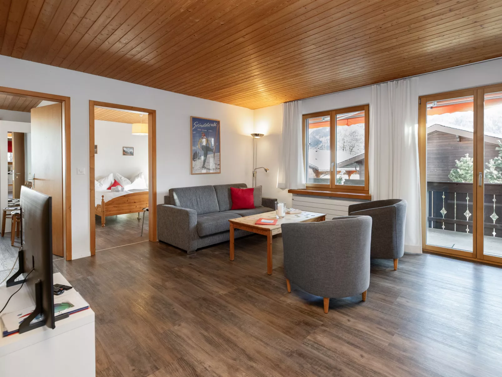 Chalet Bienli Mitte - Drinnen