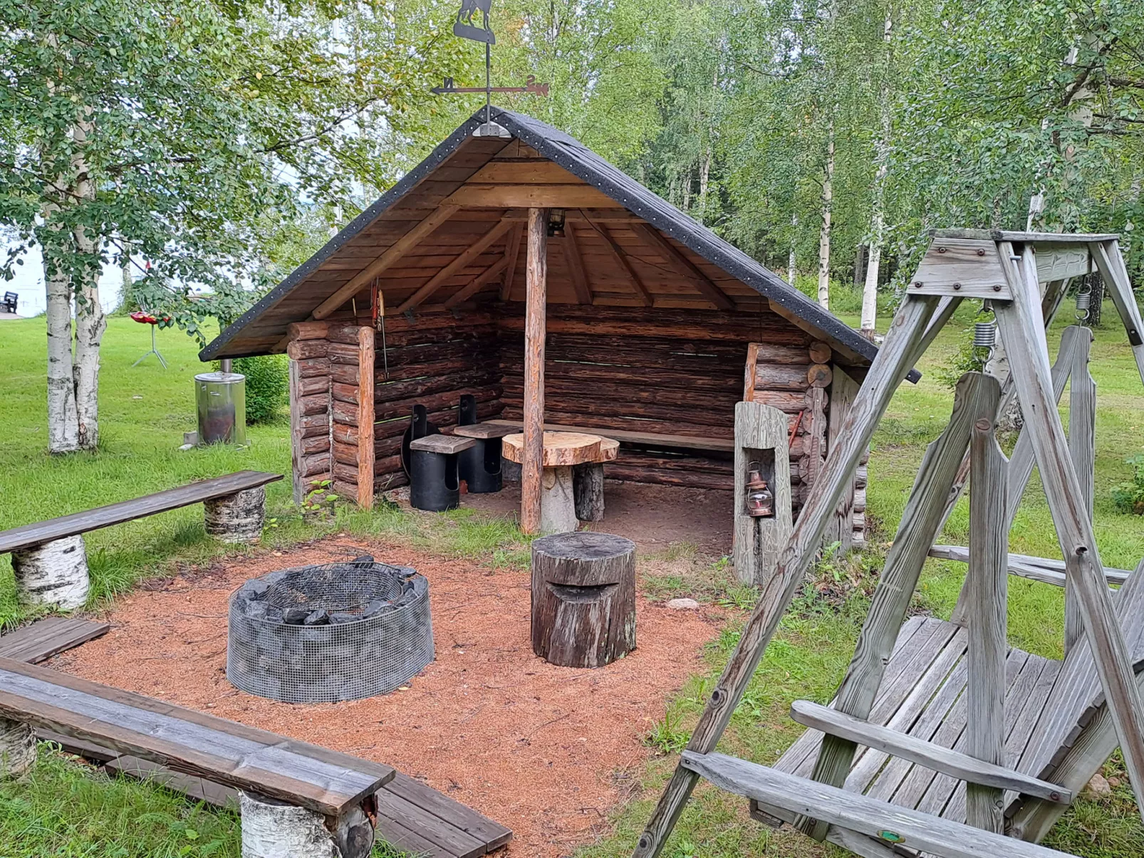 Koivulahden reinola - Drinnen
