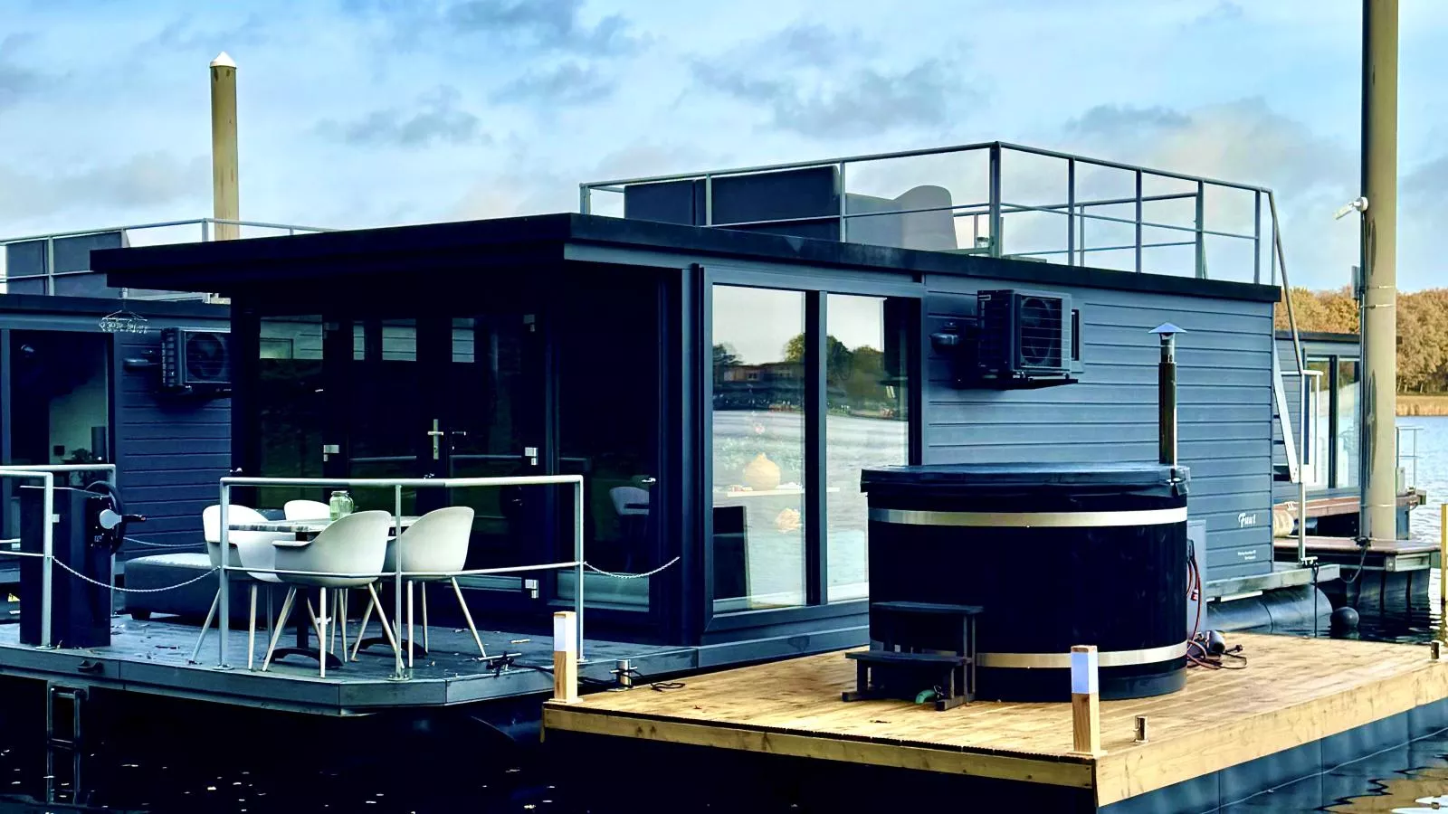 Floating in Limburg - rooftop hottub - Extérieur été