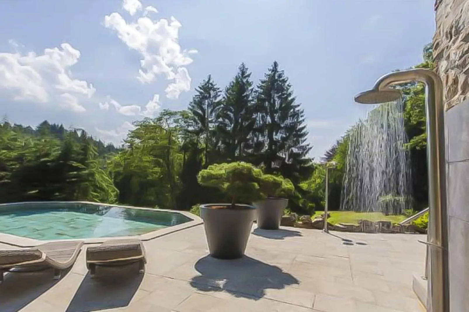 Landhuis la Forêt - Swimming pool