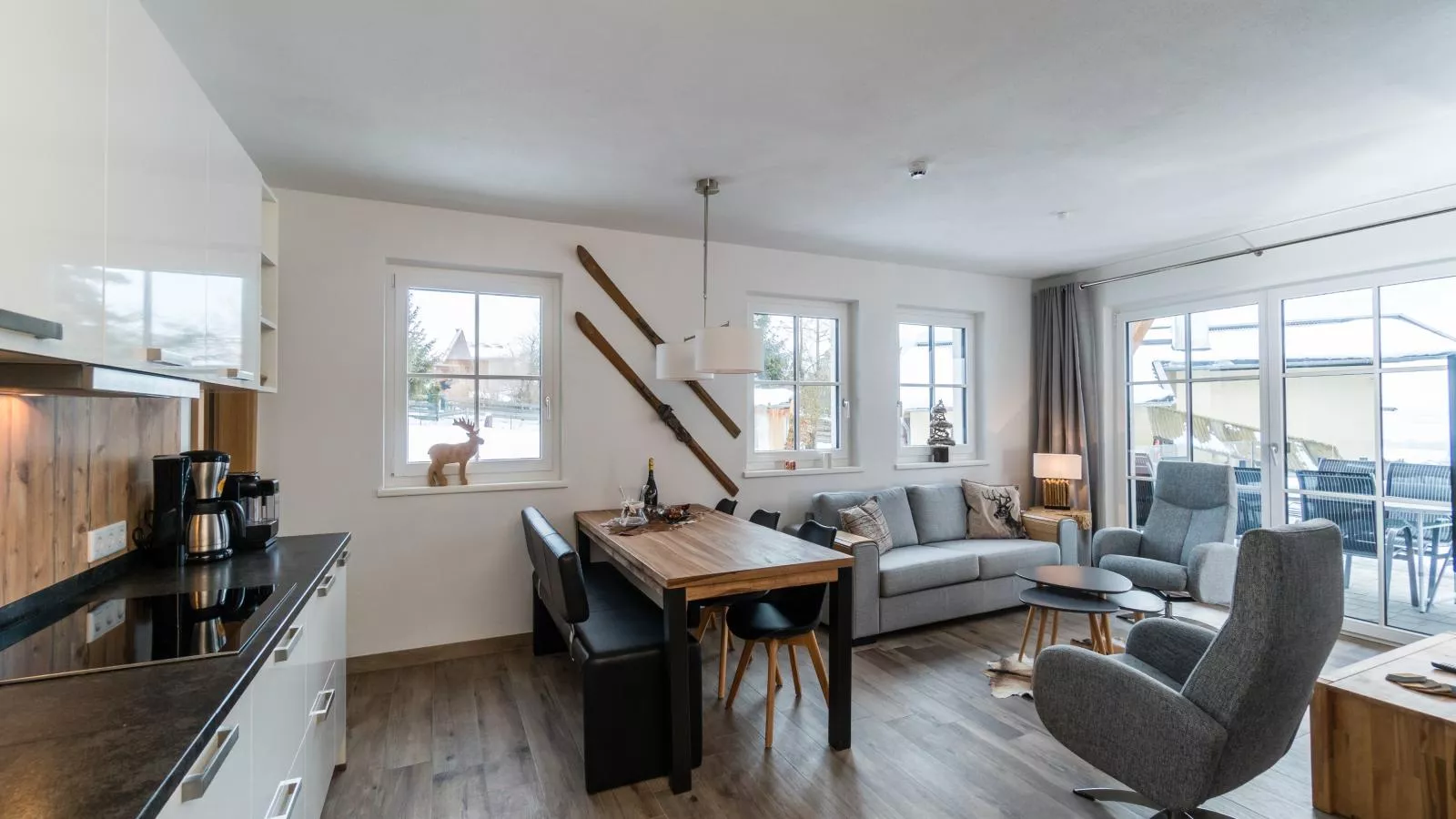 Luxury Tauern Suite Walchen Kaprun 6-Living room