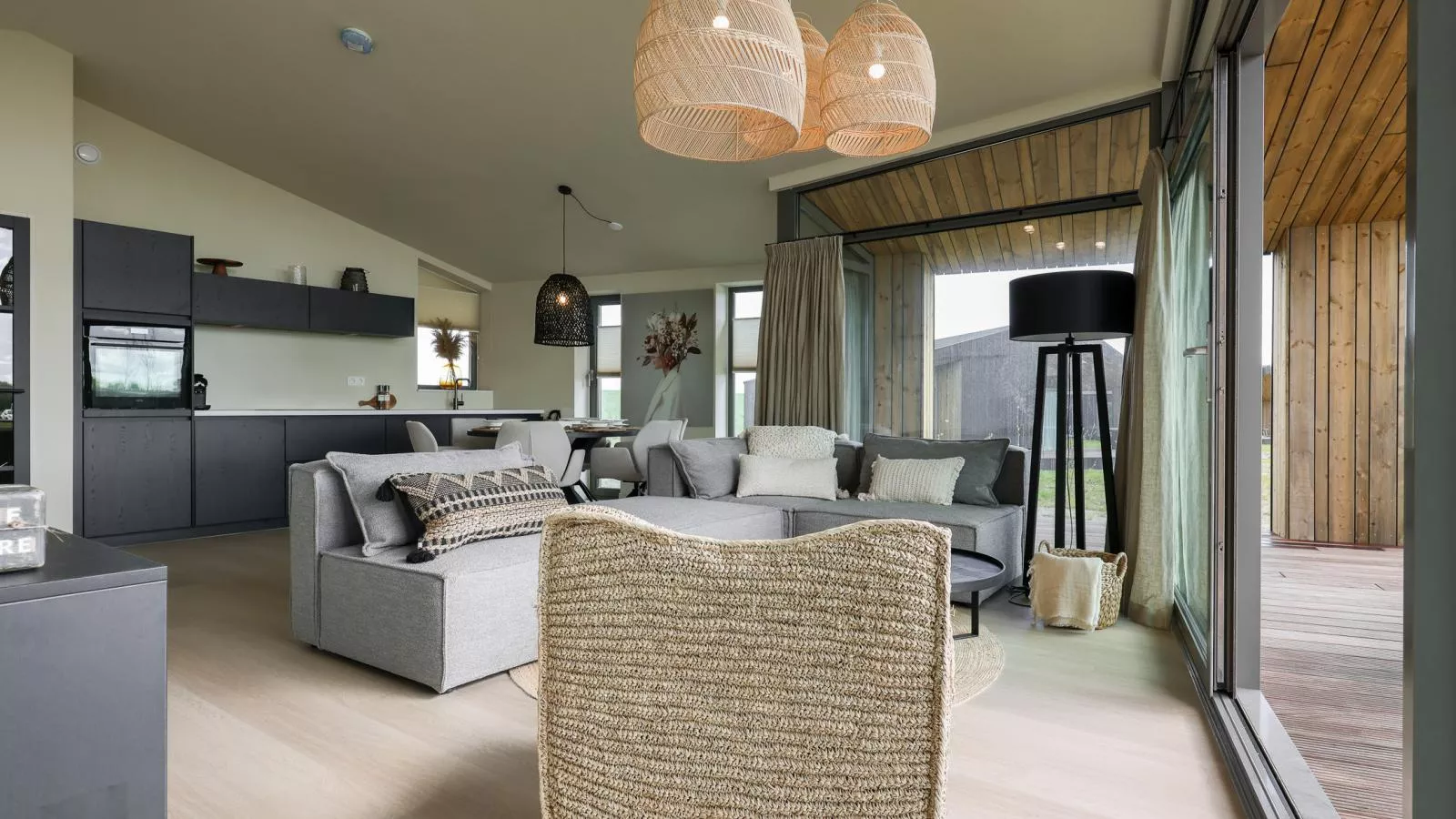 Natuurhuis Waterloop - Living room
