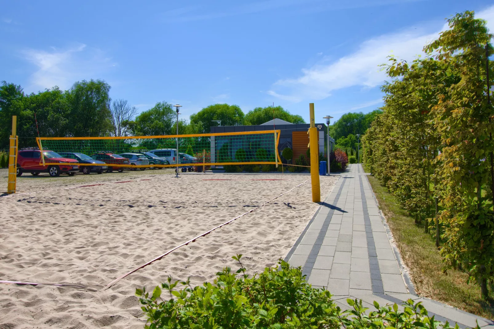 Domy z basenem Rogowo dla 8 osób-Exterior summer