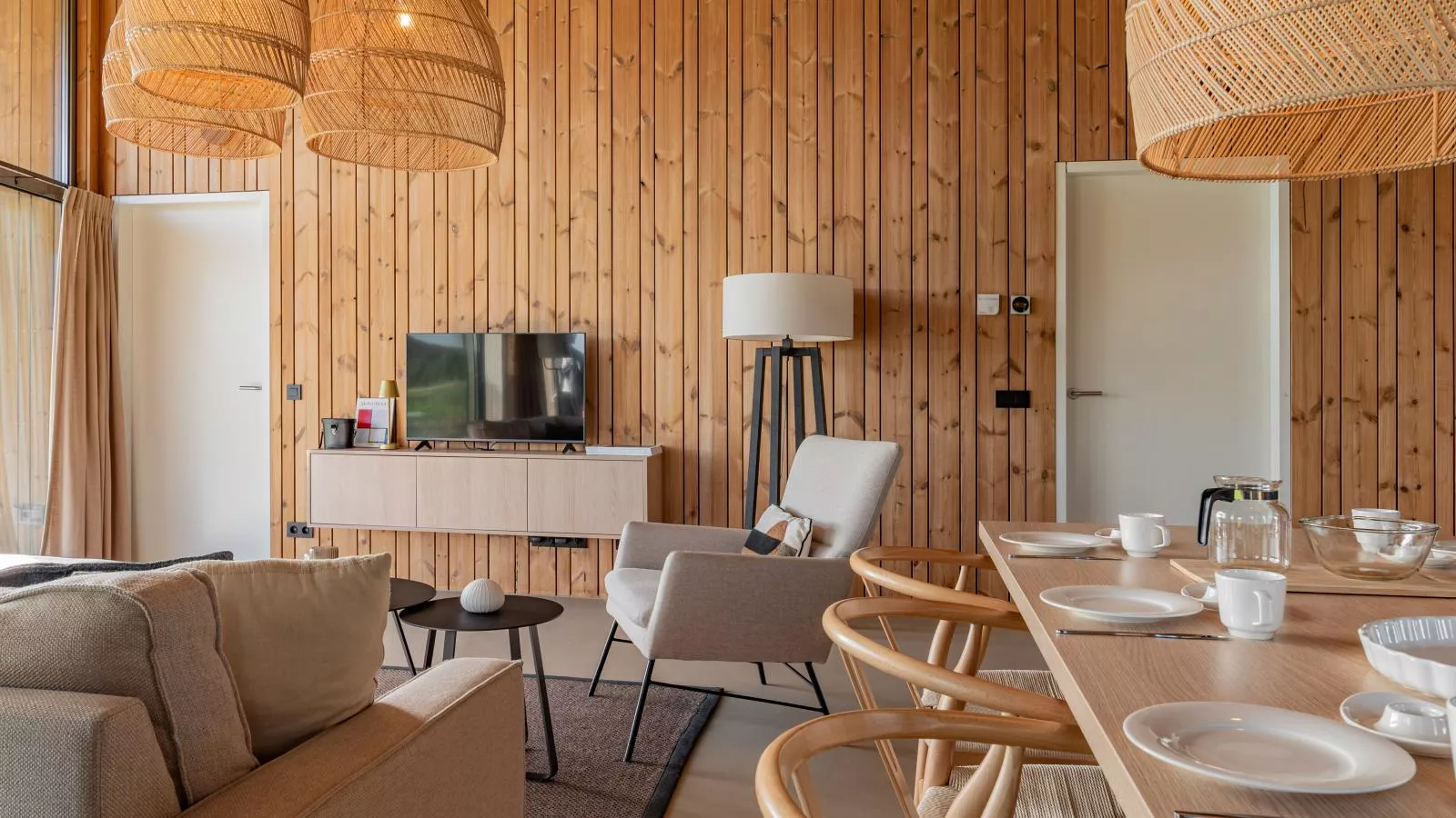 Natuurhuis Dauwkant - Wohnzimmer