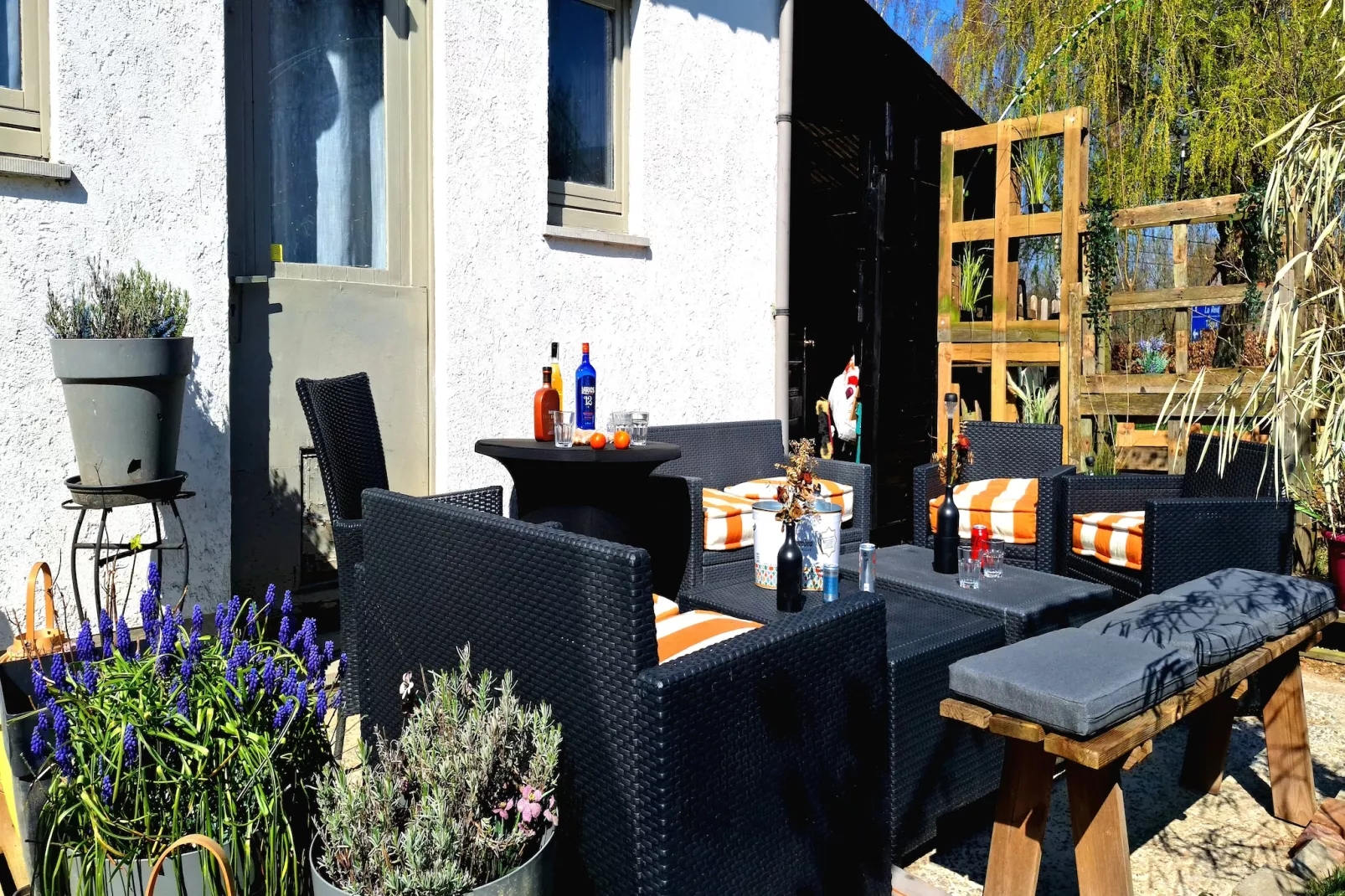 Ardennes Bleu 4 pers maximum - Terrasse/Balkon