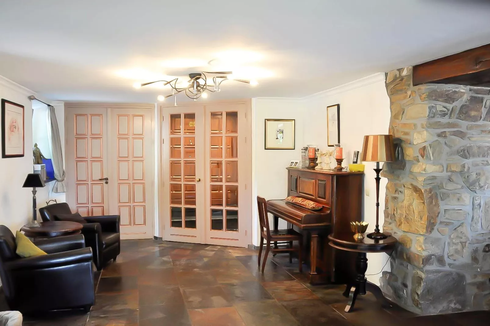 Landhuis la Forêt - Living room