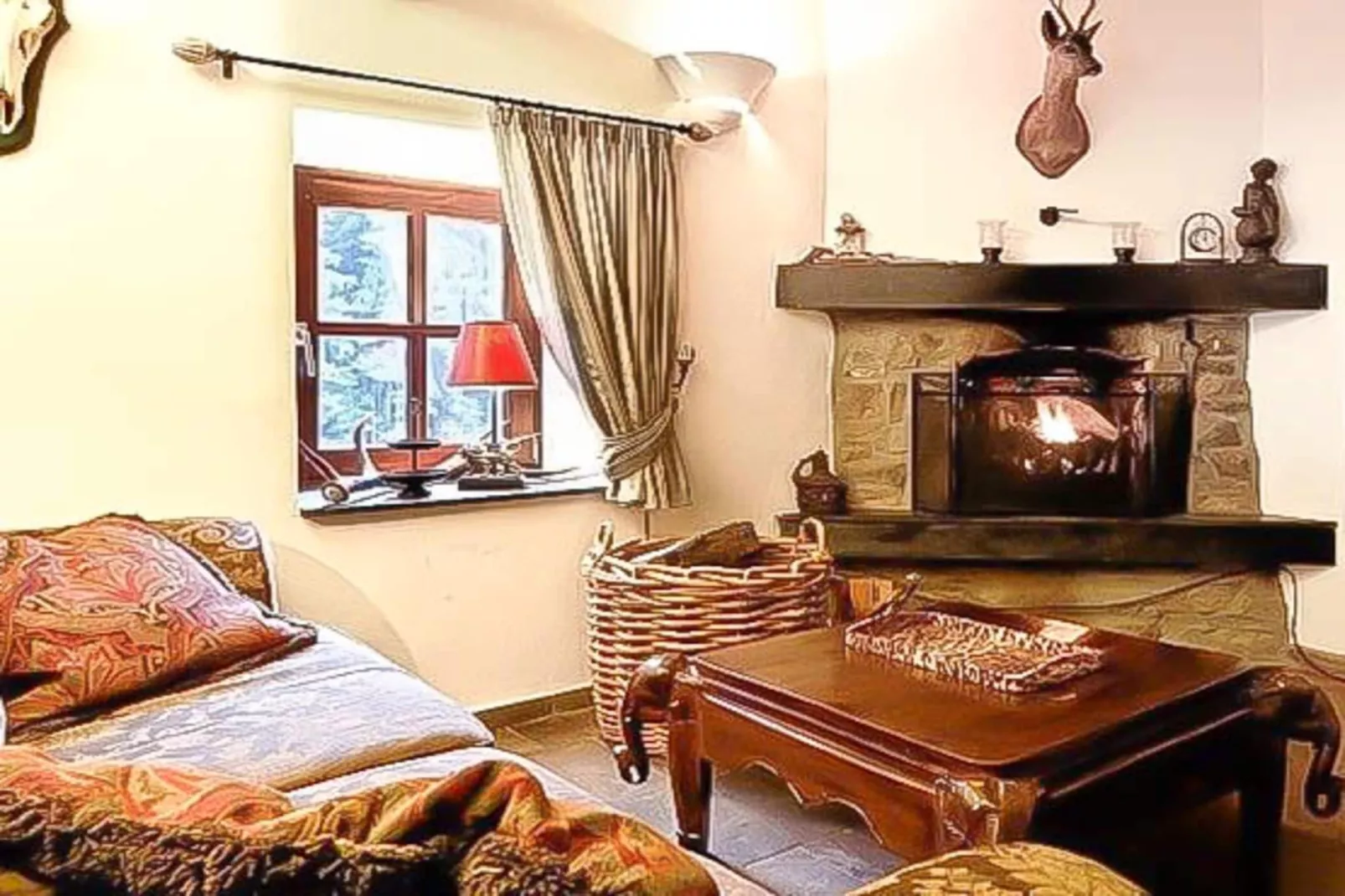 Landhuis la Forêt - Living room