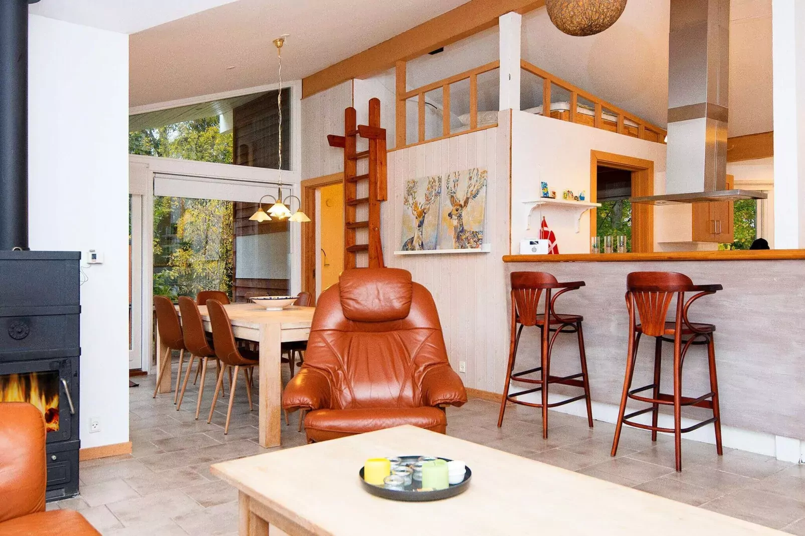 Maison de vacances pour 8 a Ebeltoft-Intérieur
