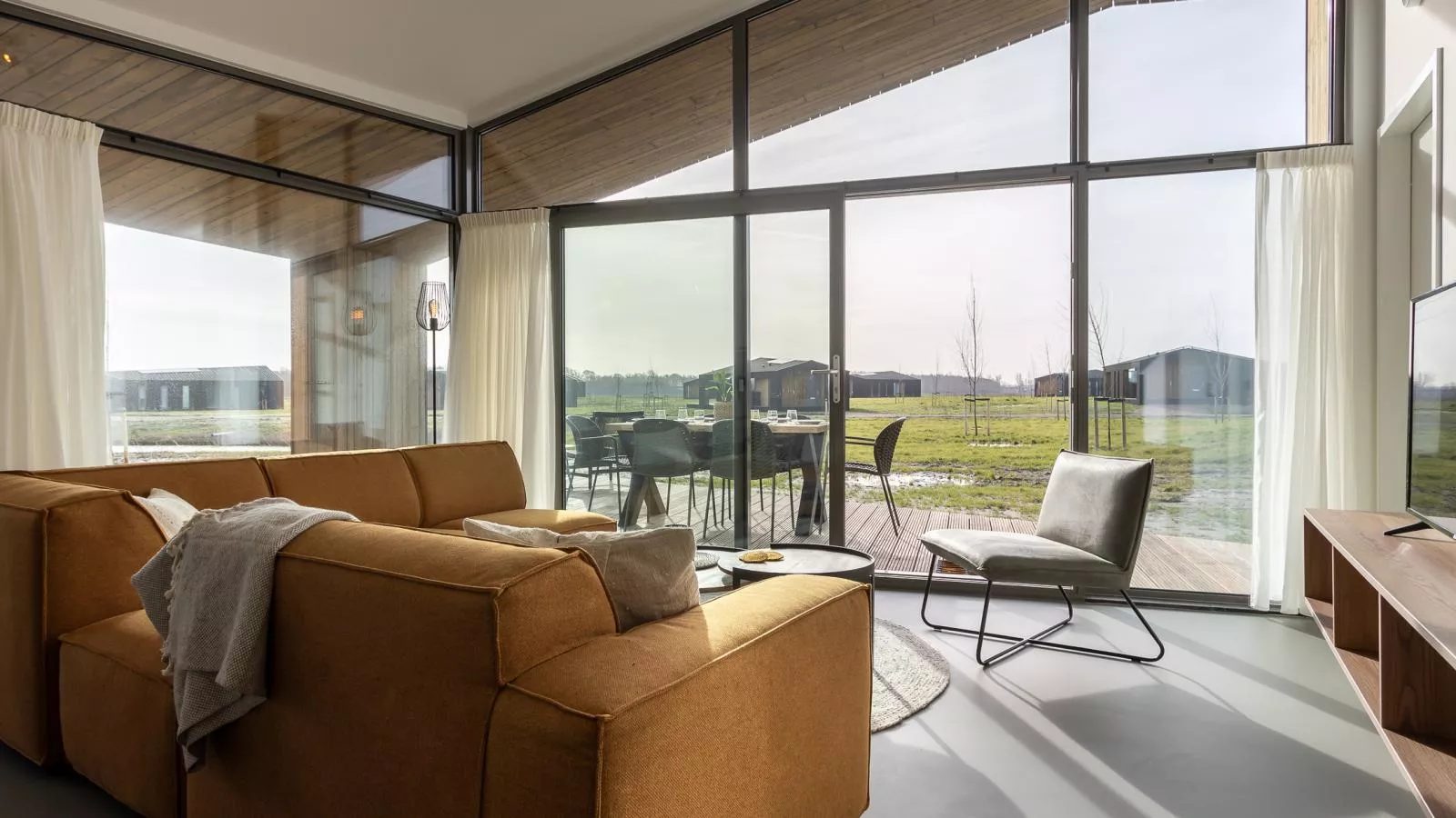 Natuurhuis Veerdijk - Aussicht Sommer