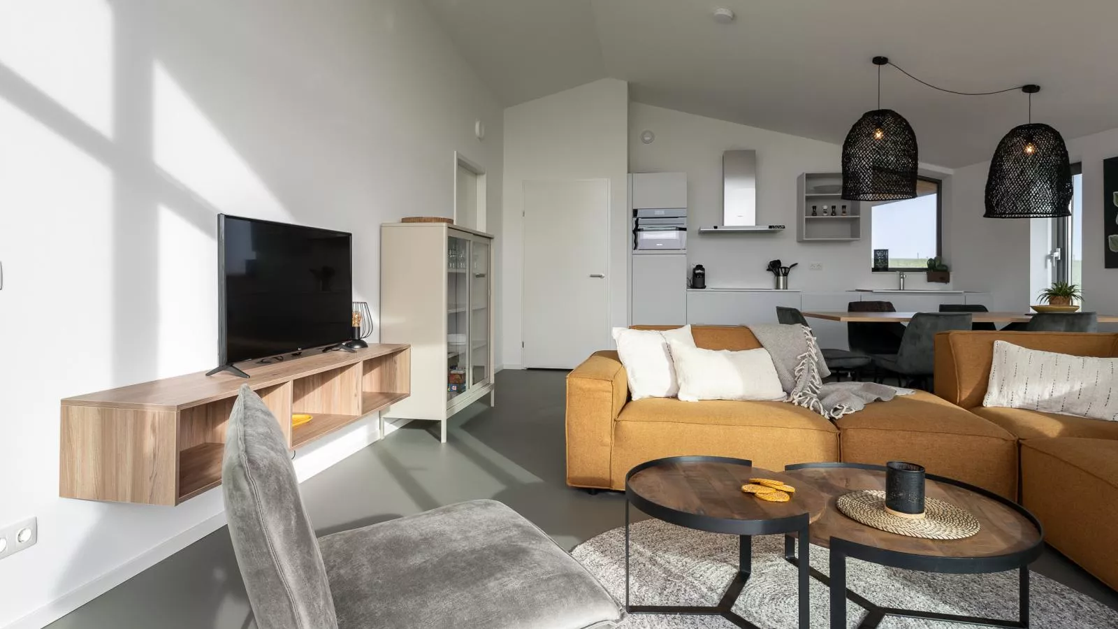 Natuurhuis Veerdijk - Wohnzimmer
