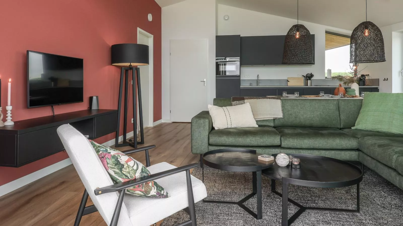 Natuurhuis Rietveer - Wohnzimmer