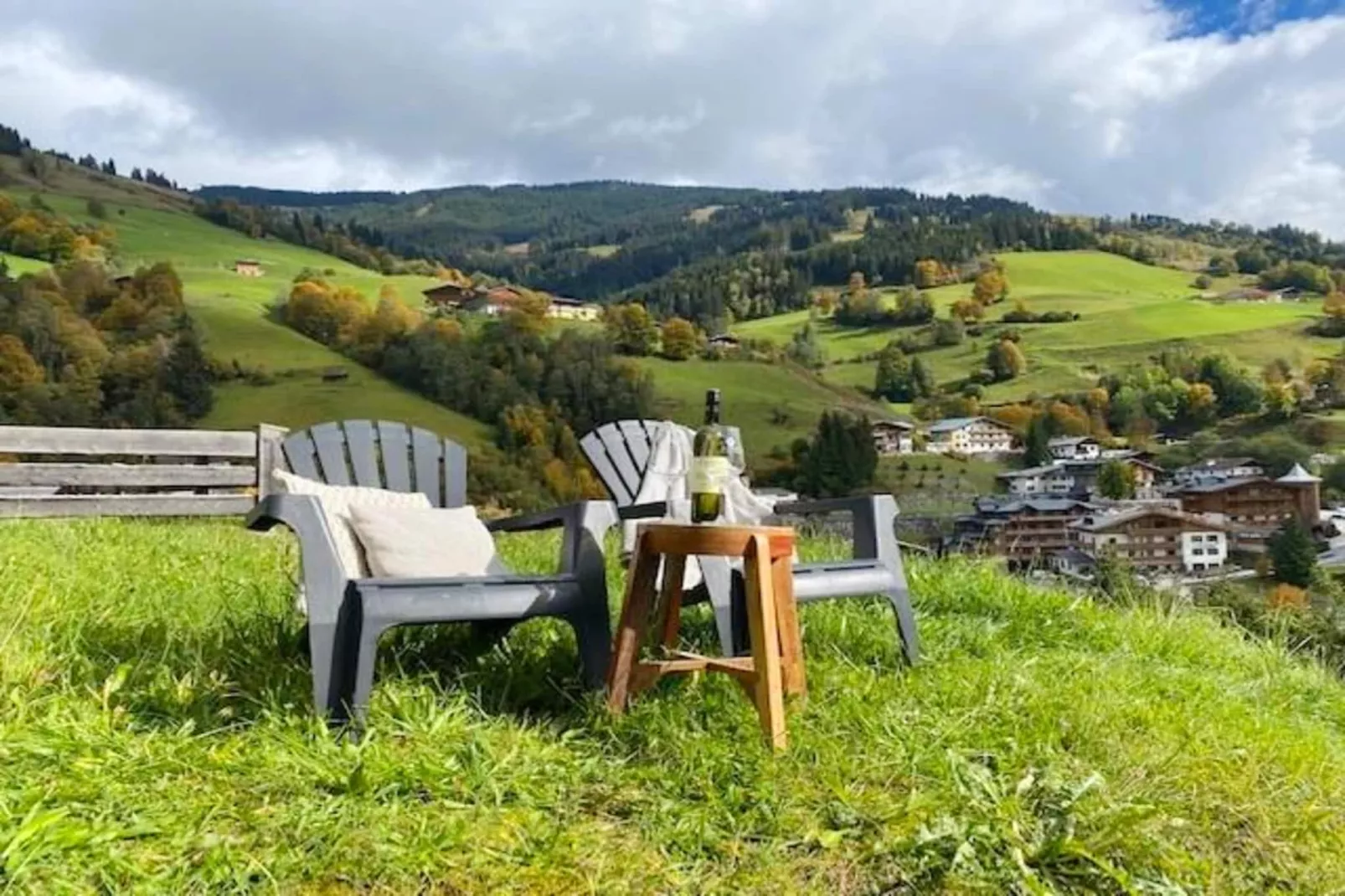 Genieten in Saalbach Top D1 - Terrasse/Balkon