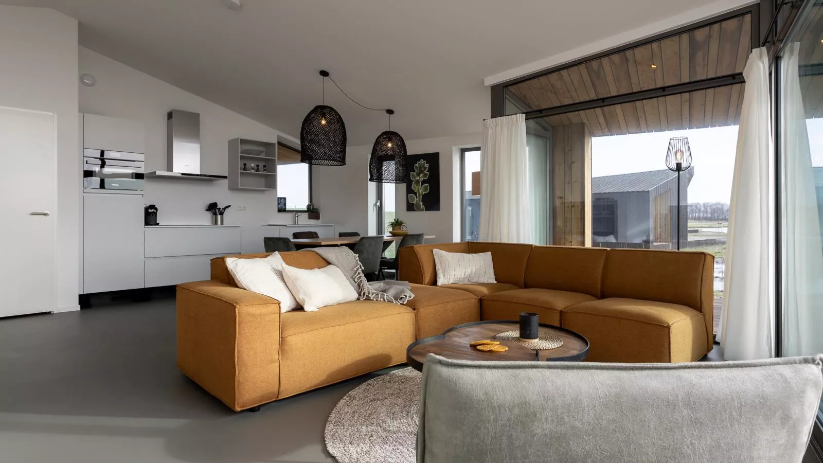 Natuurhuis Veerdijk - Wohnzimmer