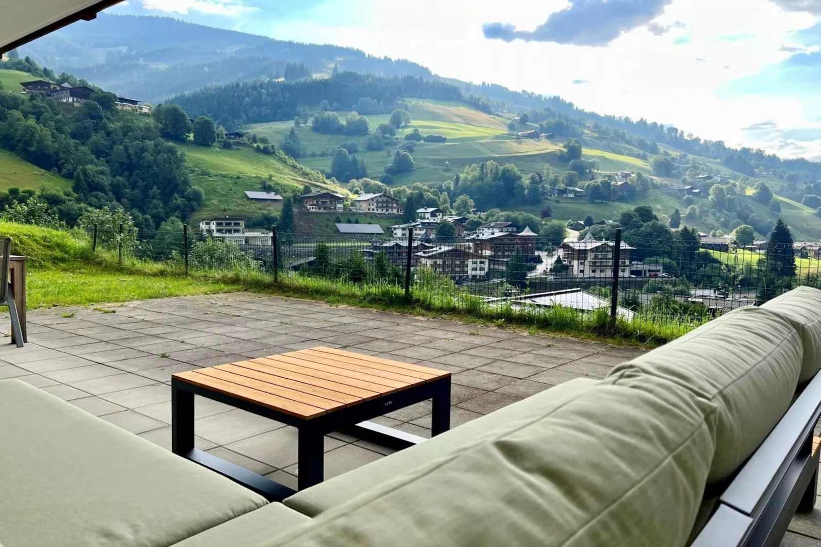 Genieten in Saalbach Top D1 - Terrasse/Balkon