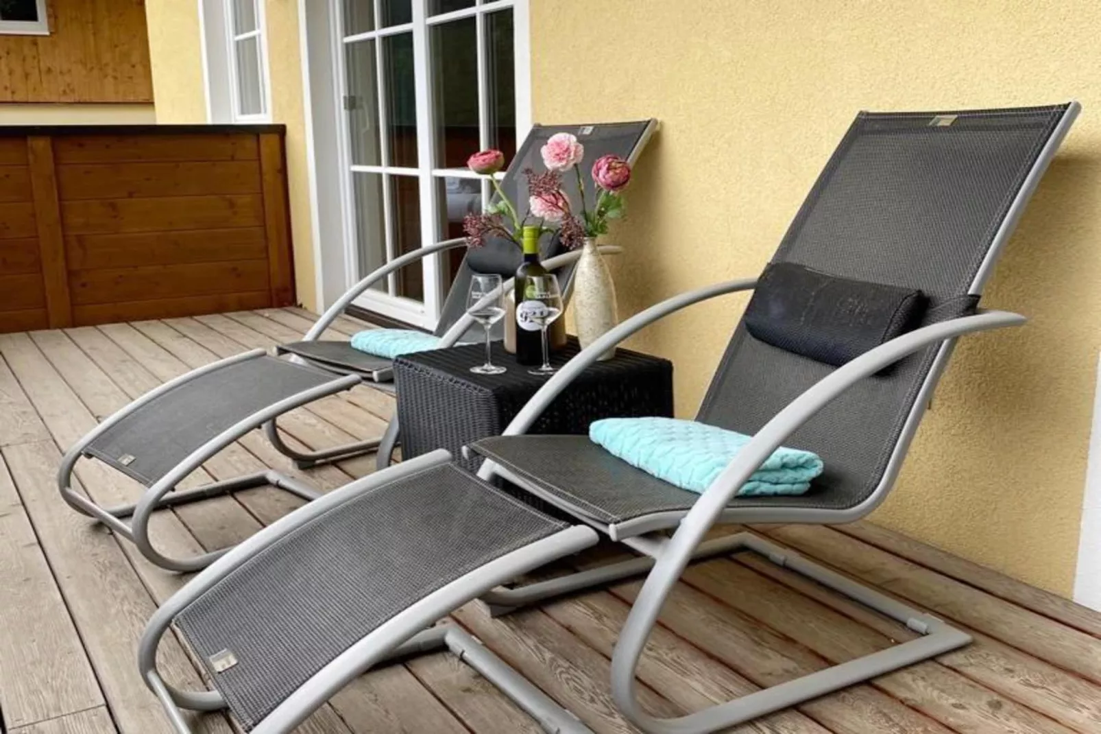 Genieten in Saalbach Top E2 - Terrasse/Balkon