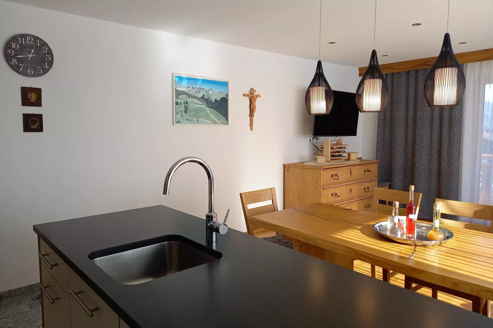 Ferienhaus Lerch 6 Personen-Wohnzimmer