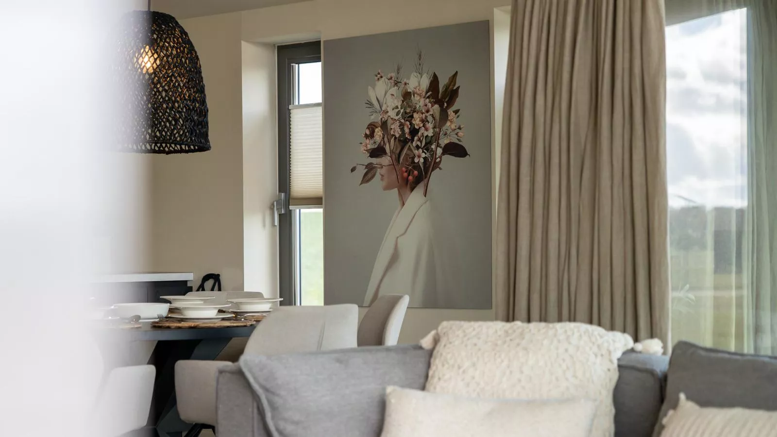 Natuurhuis Waterloop - Living room