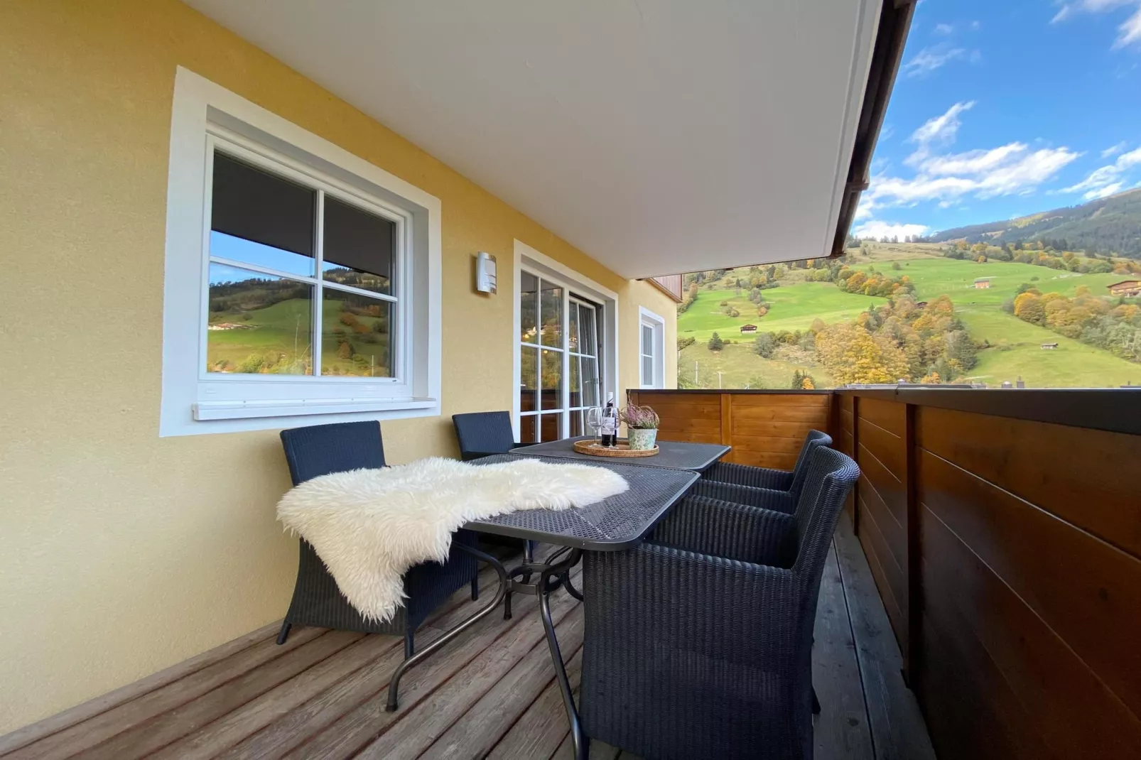 Genieten in Saalbach Top E2 - Terrasse/Balkon