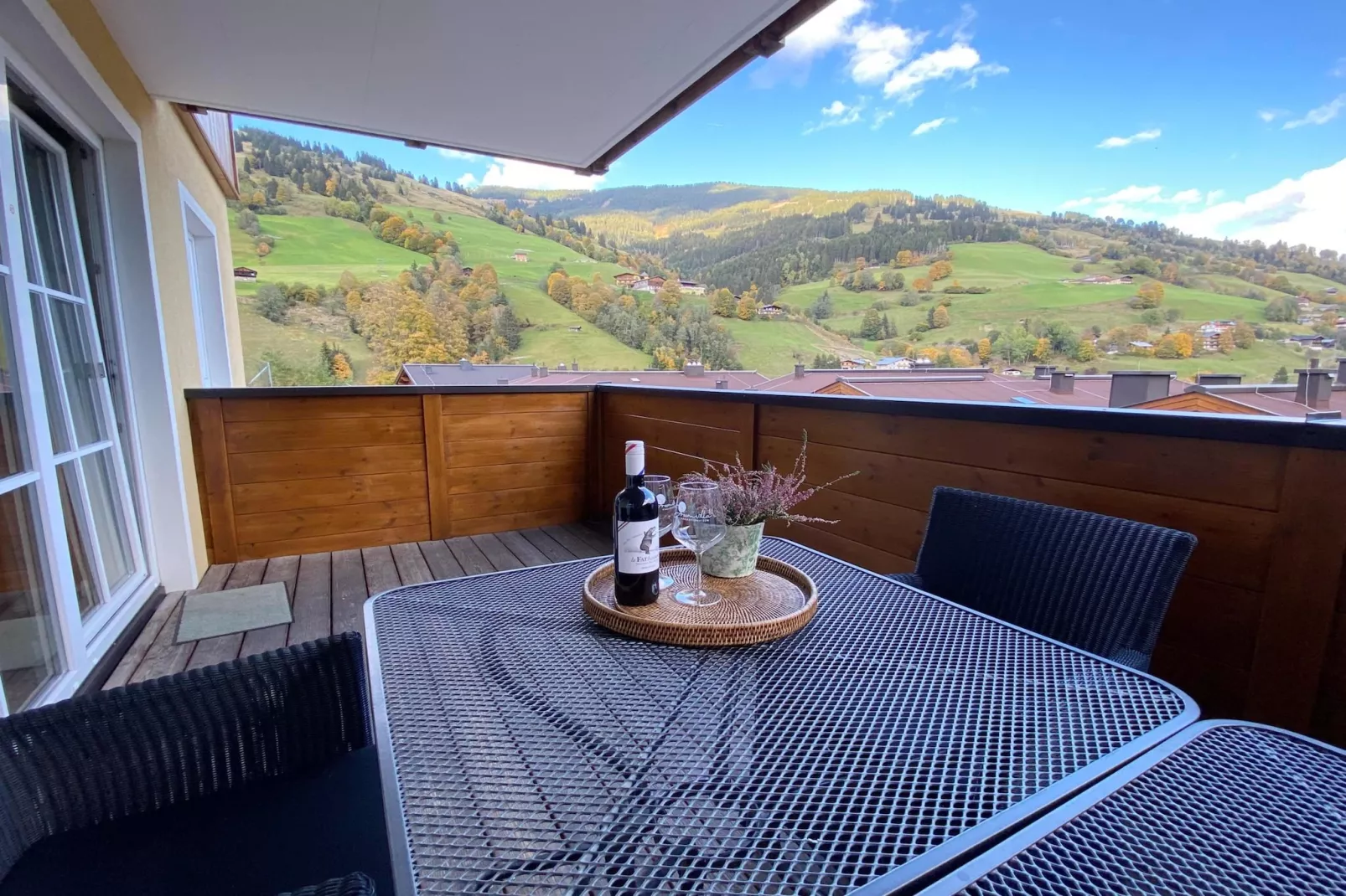 Genieten in Saalbach Top E2 - Terrasse/Balkon