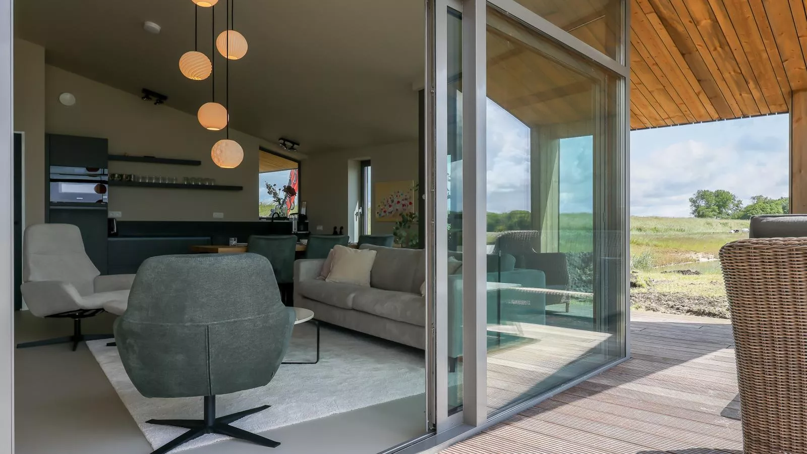 Natuurhuis Avondwei - Wohnzimmer