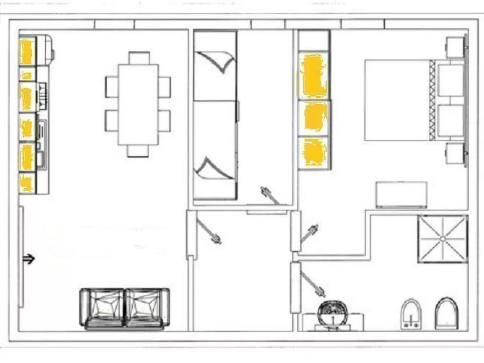 Gelbe Wohnung 65qm mit Garten und Seeblick - Image-tags.info
