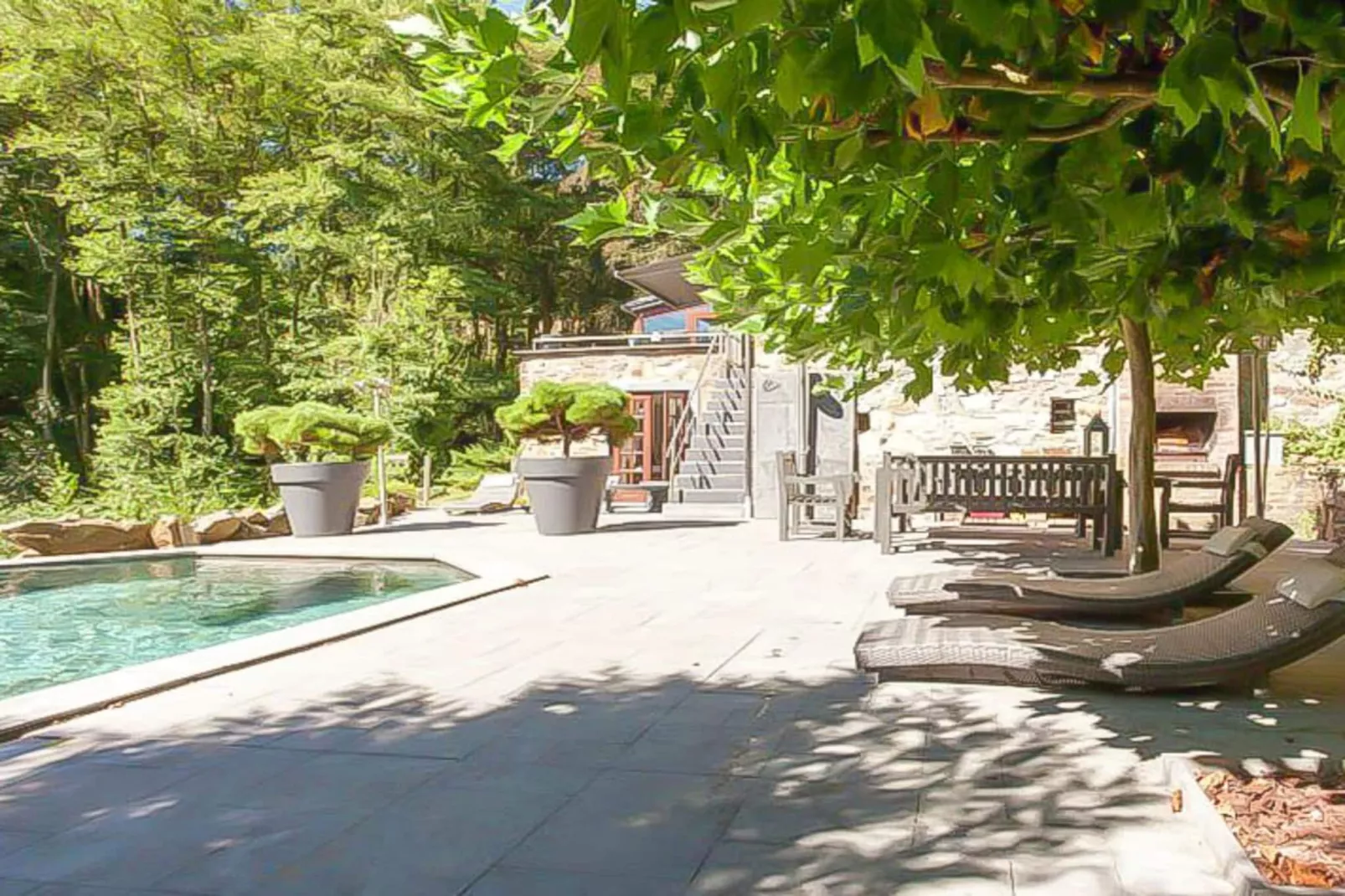 Landhuis la Forêt - Terrace balcony