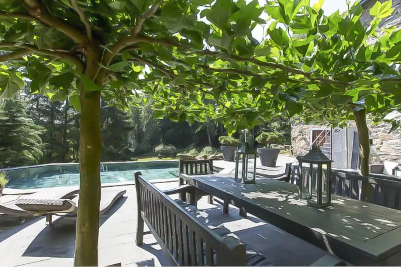 Landhuis la Forêt - Terrace balcony