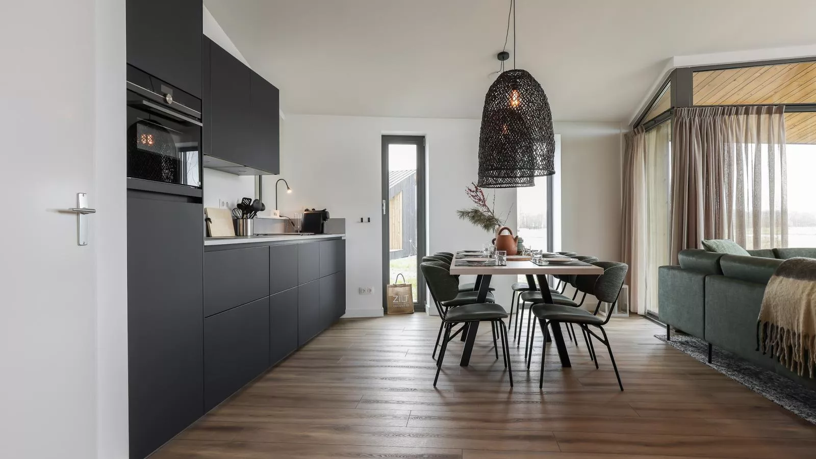 Natuurhuis Rietveer - Küche