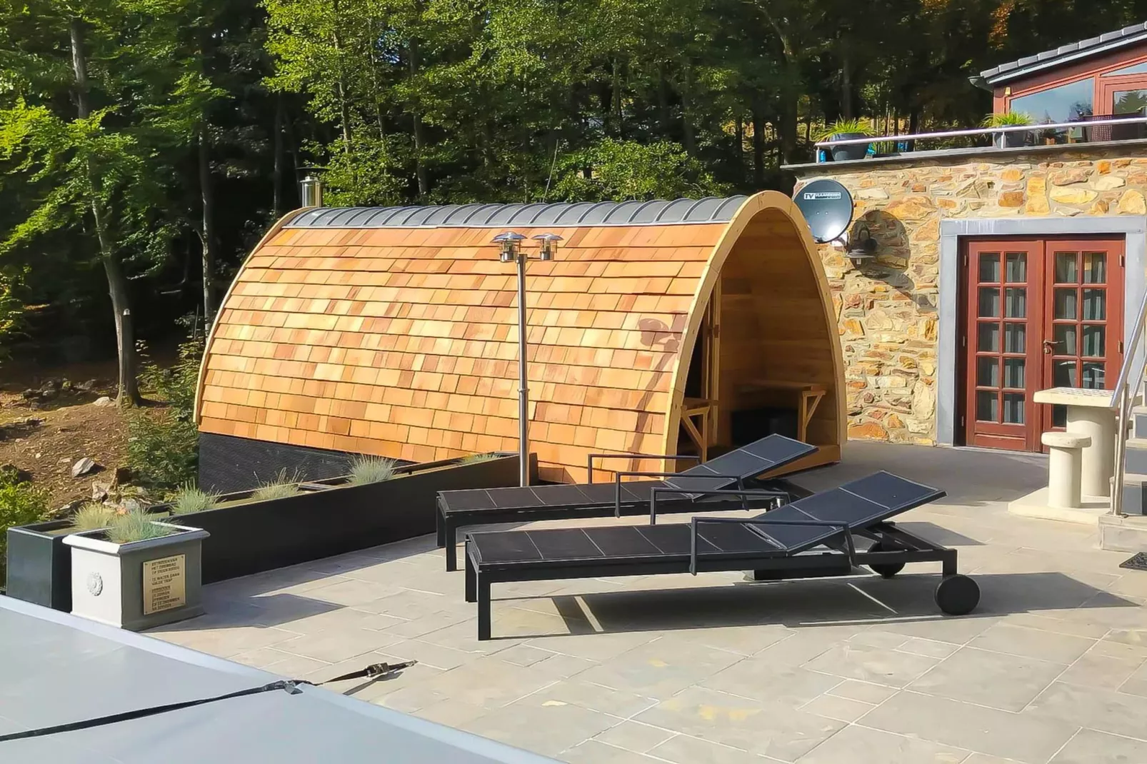 Landhuis la Forêt - Terrace balcony