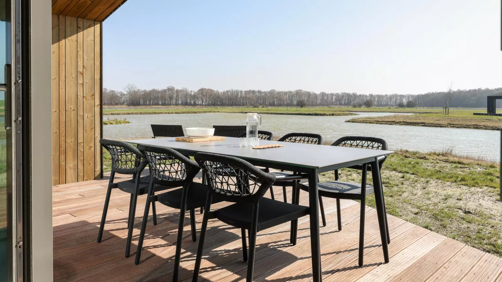 Natuurhuis Trekzicht - Aussicht Sommer