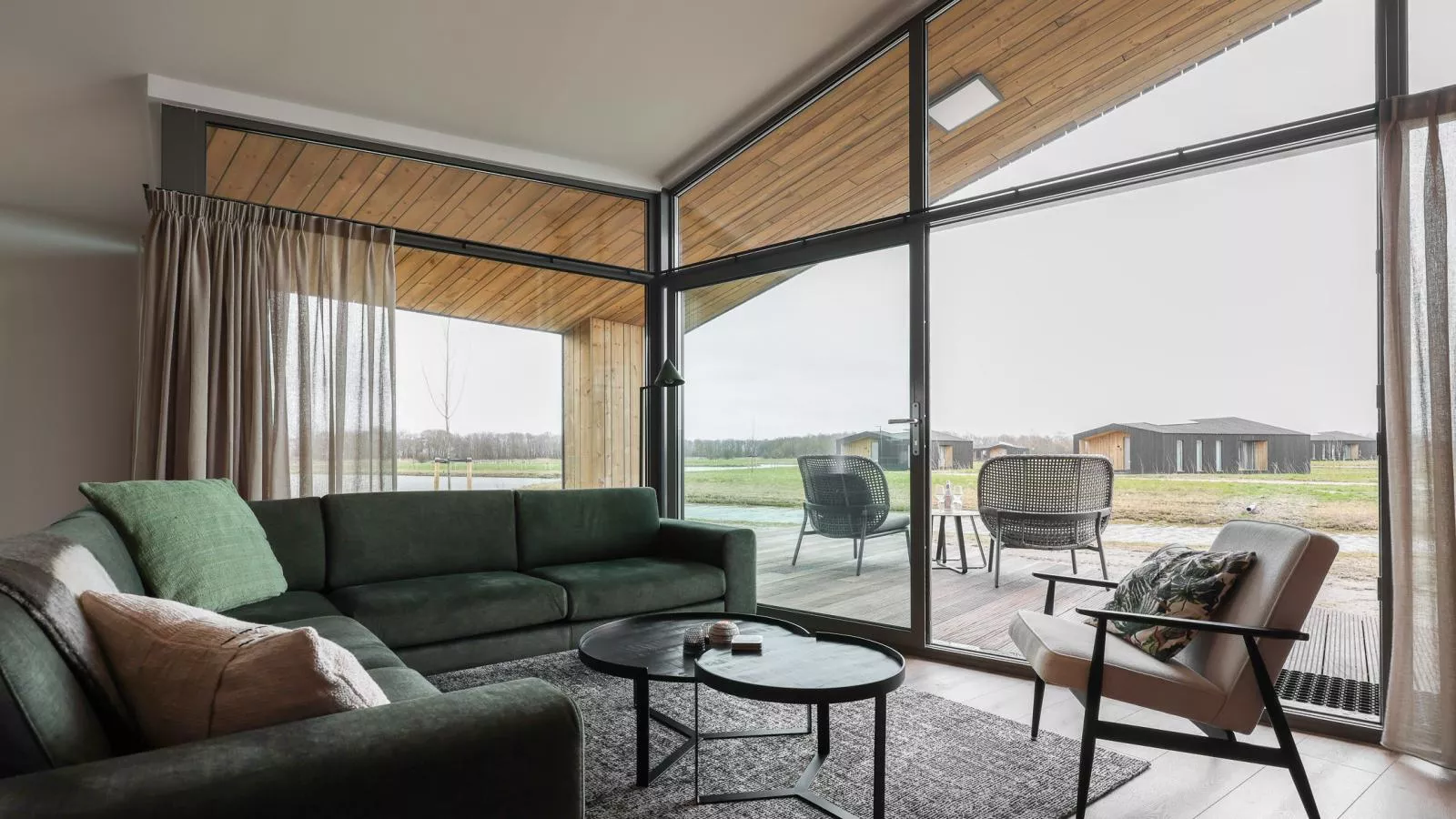 Natuurhuis Rietveer - Wohnzimmer