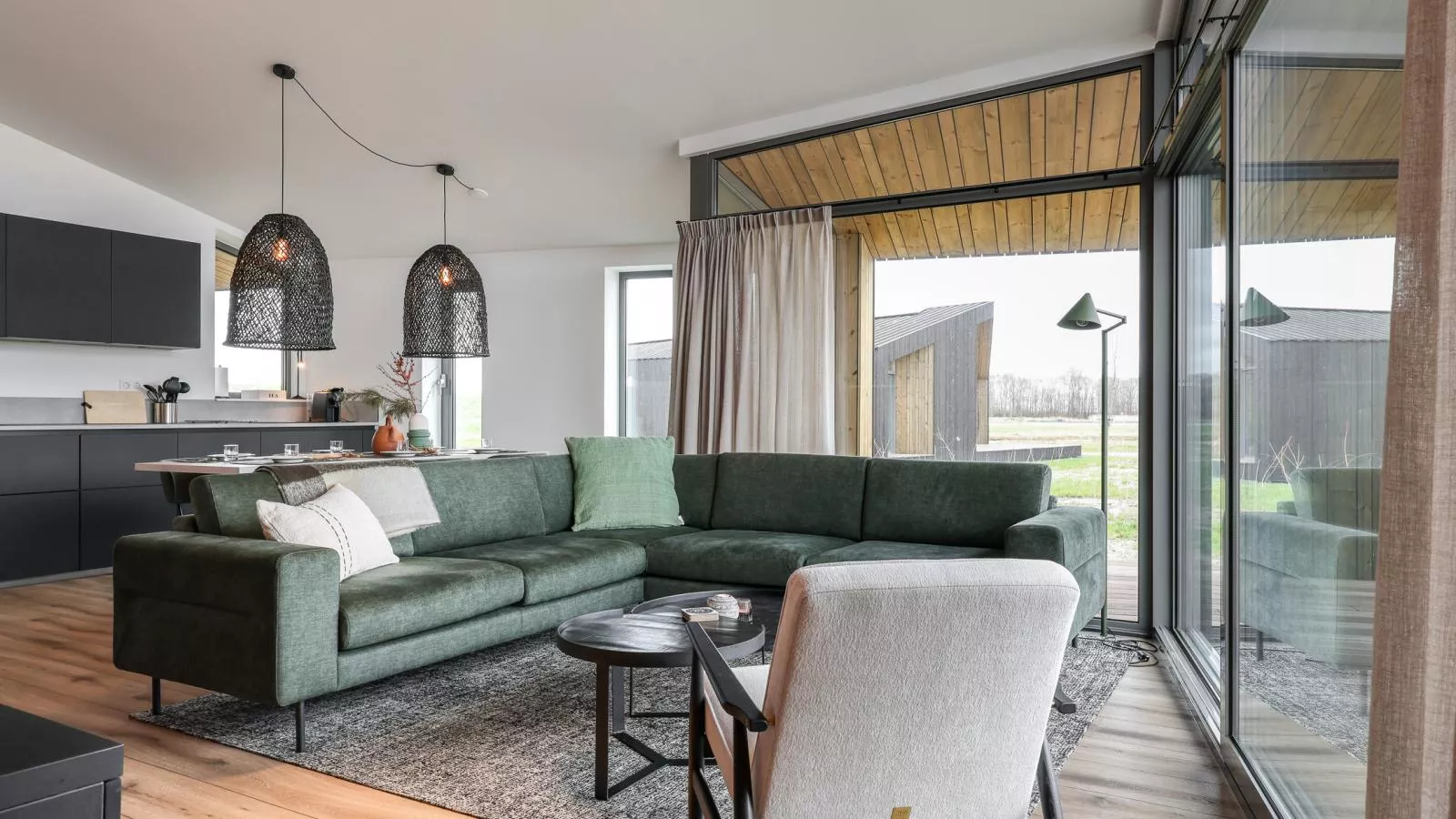 Natuurhuis Rietveer - Wohnzimmer
