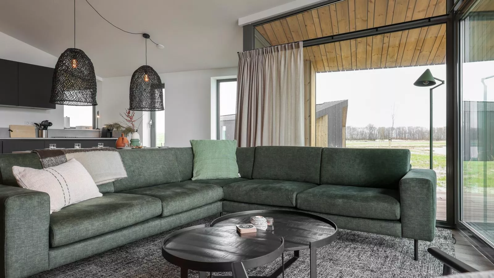 Natuurhuis Rietveer - Wohnzimmer