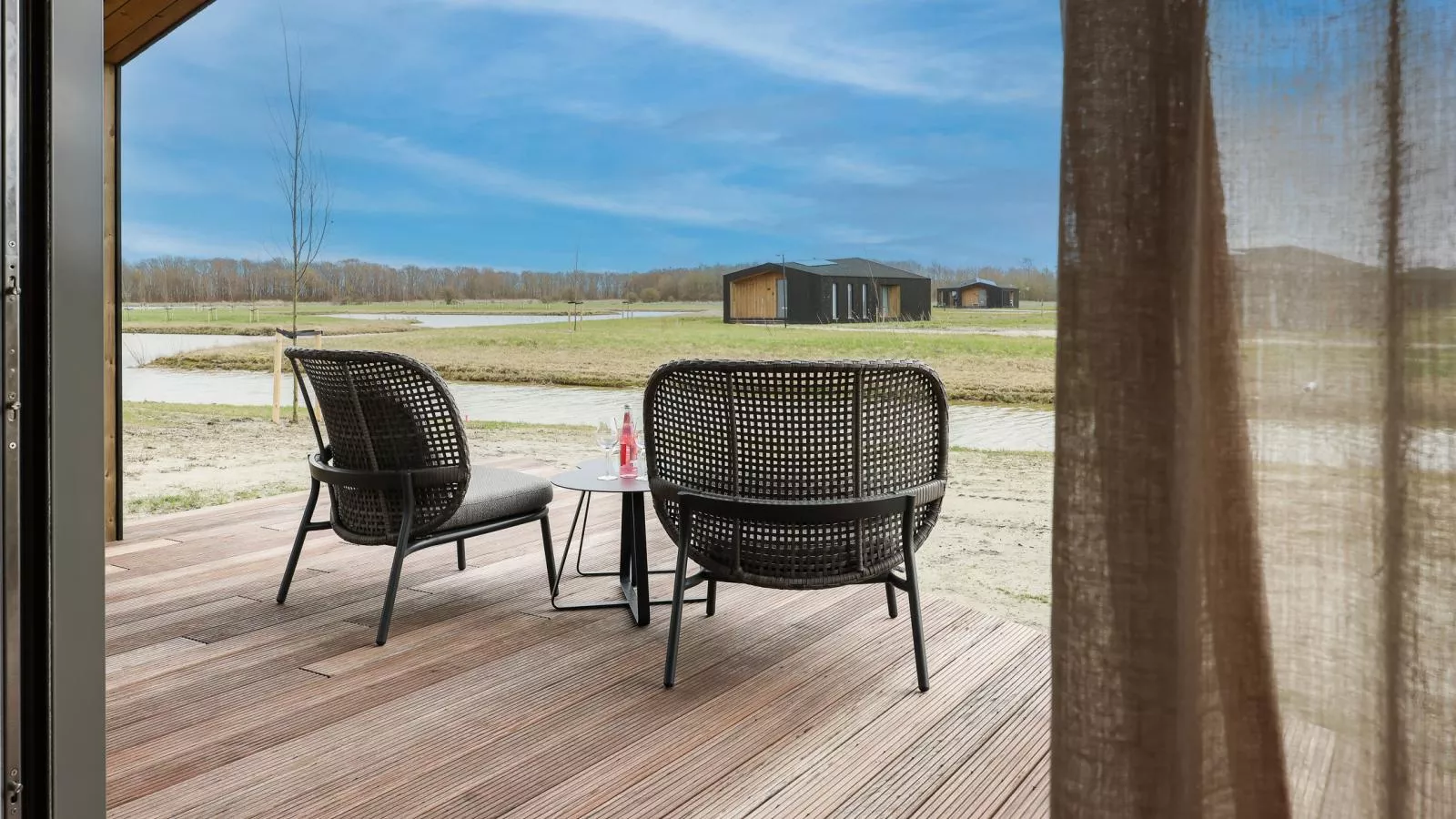 Natuurhuis Rietveer - Aussicht Sommer