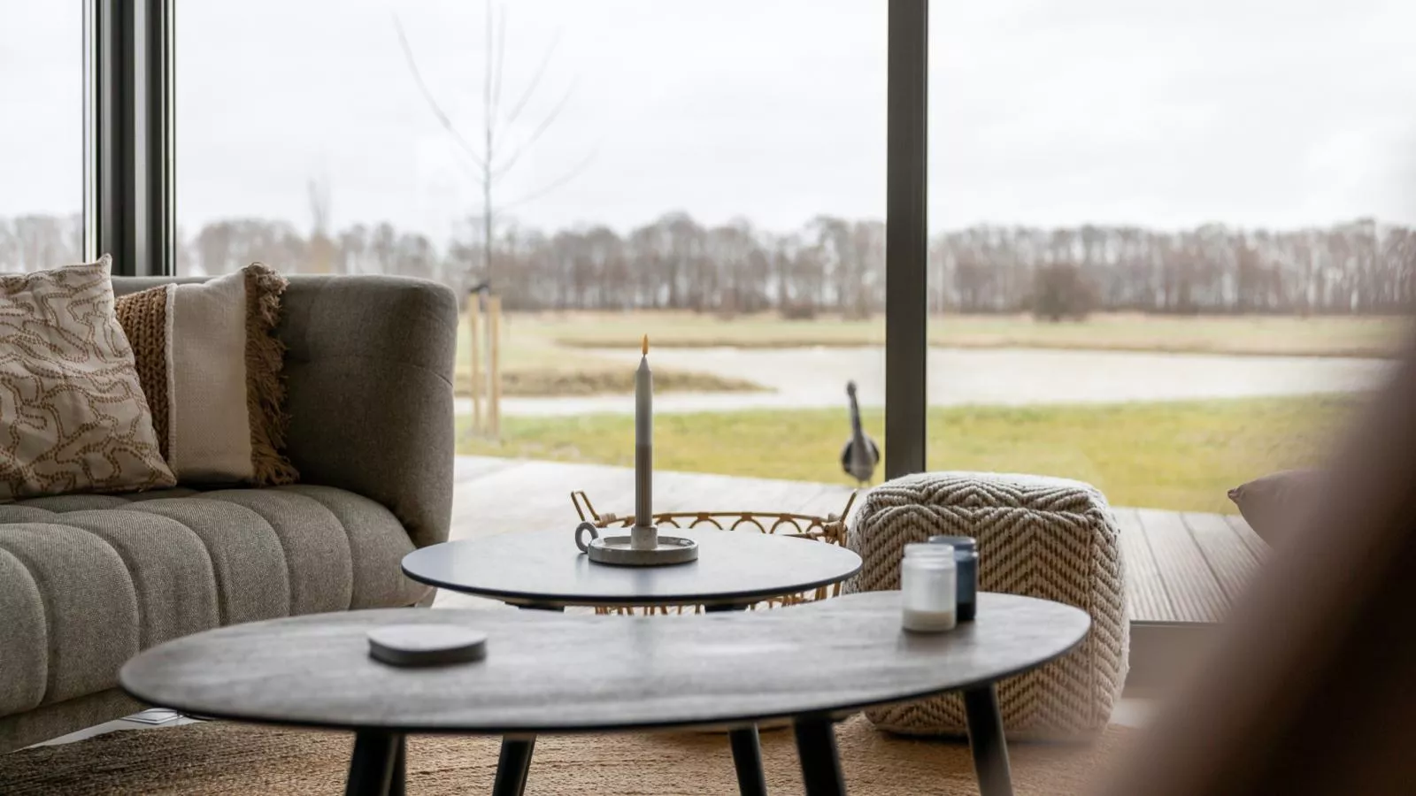 Natuurhuis Waterrand - Wohnzimmer