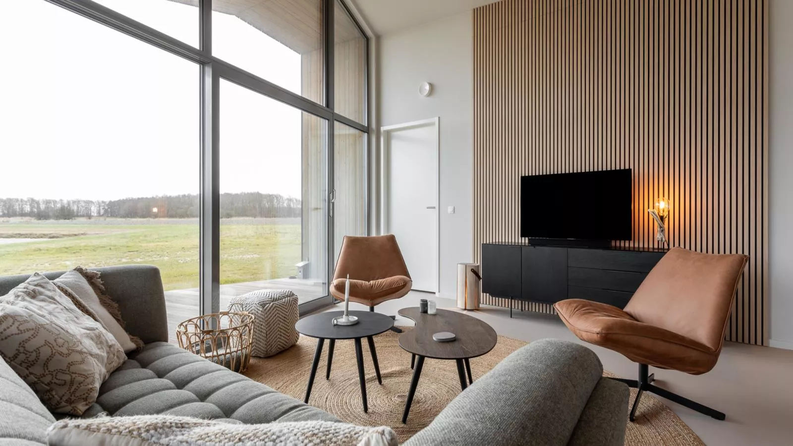Natuurhuis Waterrand - Wohnzimmer