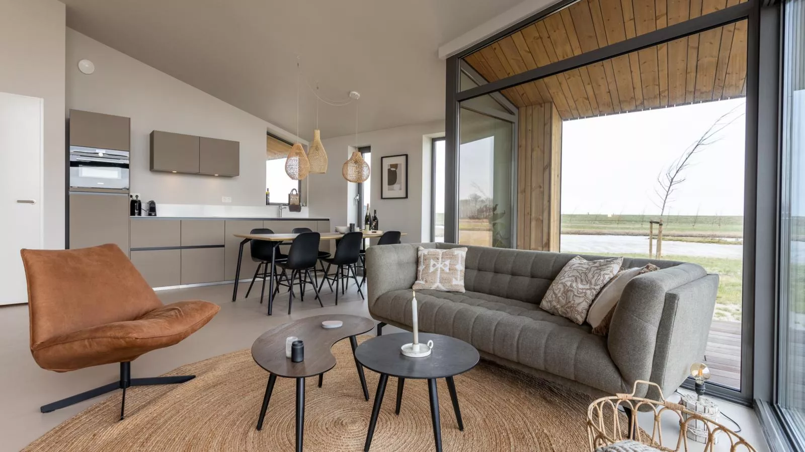 Natuurhuis Waterrand - Wohnzimmer