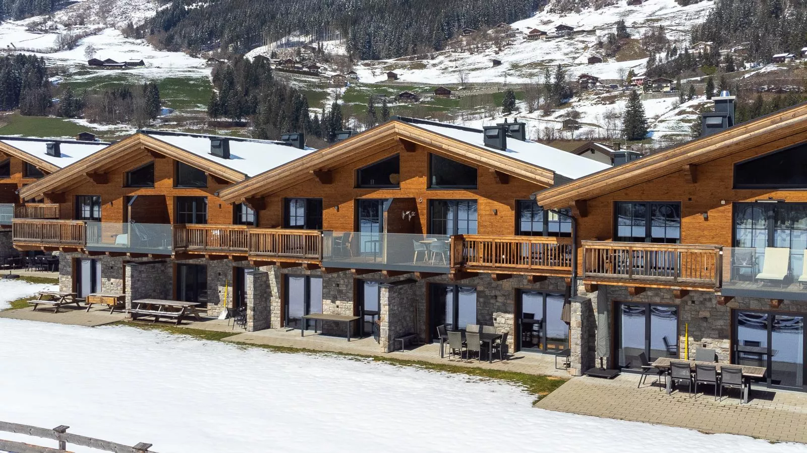 Pinzgau Lodge 2D - Exterior in winter