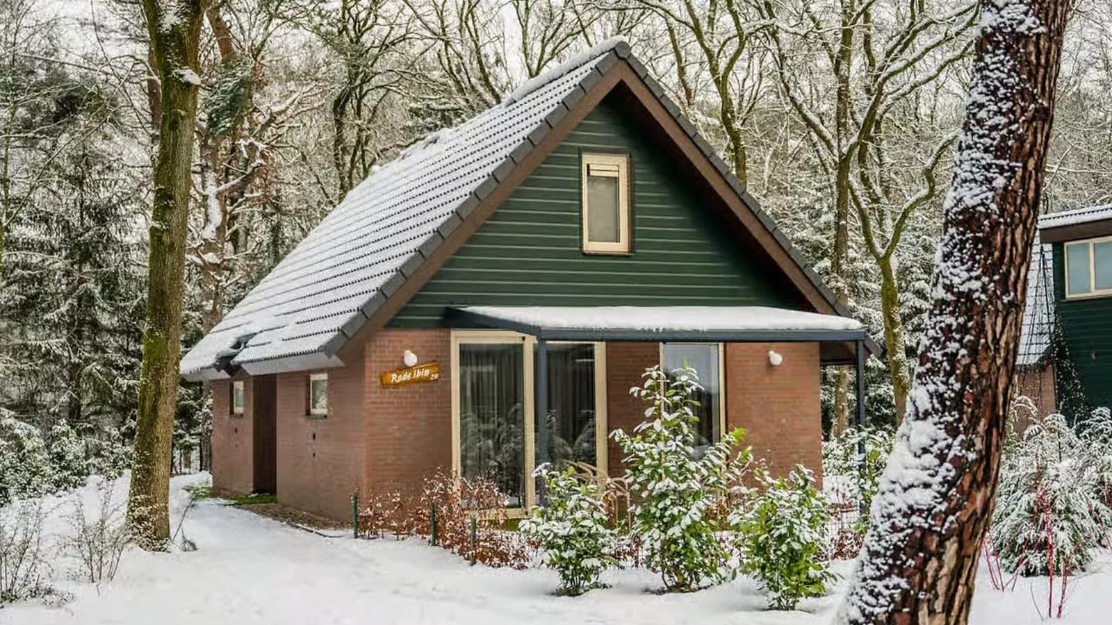 Het Groene Dak - Außenbereich Winter
