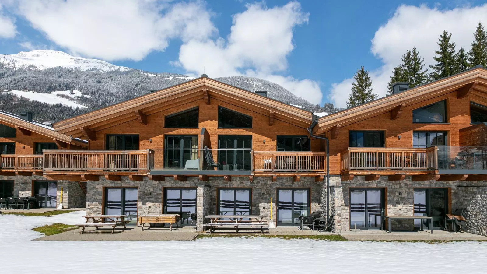 Pinzgau Lodge 2B - Außenbereich Winter